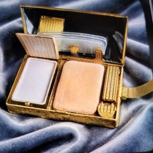 VINTAGE EVANS ( SUNBURST ) CARRYALL MAKEUP CASE